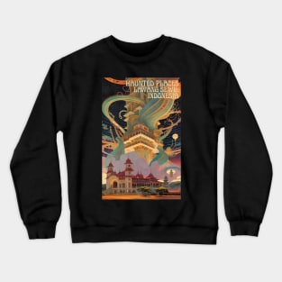 Haunted Places Lawang Sewu Ghost Art Nouveau Crewneck Sweatshirt